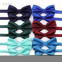 {EDDLYT}แข็งพ่อแม่และลูก Bowtie ชุดผู้ชายผู้หญิงเด็กที่มีสีสันผีเสื้อซาตินพรรคอาหารค่ำแต่งงานเบอร์กันดีสีแดงโบว์ผูกอุปกรณ์เสริมของขวัญ