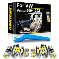 ภายในรถไฟ LED C An BUS สำหรับ VW Vento 2004 2008 2010 2015 2016 2017 2018 2019 2020 2021โดมลำต้นโคมไฟป้ายทะเบียนชุด