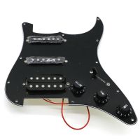 Pickguard Strat Prewired St Guitar Pickup With A Colis Humbucker Shield For Fender