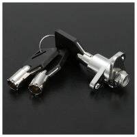 2x Hard Saddlebag Lock 3 Keys Set For Harley Touring Electra Glide Road King New