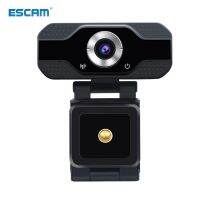 ▬ ESCAM USB Webcam Full HD 1080P Web Camera With Noise Cancellation Microphone Skype Streaming Live Camera for Computer Android TV