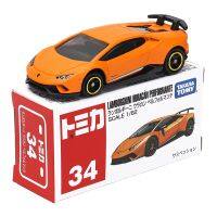 Takara Tomy LAMBORGHINI HURACAN รถโตโยต้าโคโรเบแบบจำลองรถยนต์ของขวัญคริสต์มาสเด็กของเล่นสำหรับเด็กผู้ชาย