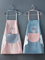 Apron outside the house of the new 2023 household kitchen cooking overalls women corset catering kitchen apron lady at home