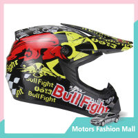 【Promo Price】Atv Off-road Helmet Graffiti Pattern Unique Full Protection Impact Resistance Locomotive Helmet