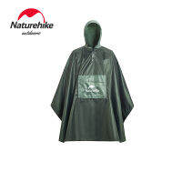 Naturehike 2023 แฟชั่นการจับคู่สีเดินป่ากลางแจ้ง 5000 มม. เสื้อกันฝนกันน้ำ hooded rain เสื้อกันฝนสำหรับตกปลา