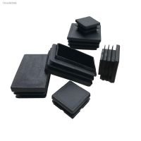 ✾❇ Square Plastic Blanking End Cap Tube Pipe Insert Plug Bung Black Waterproof Cap Foot Cover