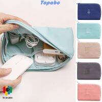 TOP Waterproof Electronic Organizer Handbag Cosmetic Storage Bag Travel Cable Organizer Bag Small Zipper Pouch/Multicolor