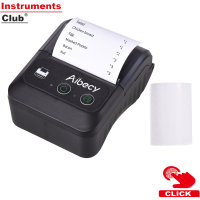 Instruments Aibecy เครื่องปริ้นใบเสร็จระบบความร้อนบลูทูธ58มม.,เครื่องพิมพ์ใบเสร็จระบบ USB ขนาดเล็กรองรับคำสั่งพิมพ์ Esc/pos ใช้กับระบบแอนดรอยด์/ios/windows สำหรับร้านอาหารธุรกิจขนาดเล็กร้านค้าปลีก