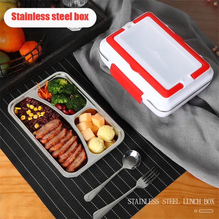 Electric Lunch Box, Car 12V Home Office Portable Food Heater Deluxe