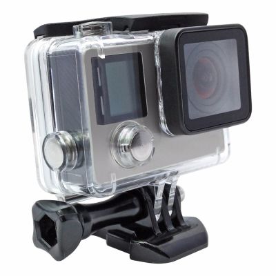 [สต็อก] สำหรับ Gopro กระเป๋ากล้องกันน้ำสำหรับ Gopro Hero 4 Hero3-Hero 3ใต้น้ำกล่องนิรภัยสำหรับ Go Pro อุปกรณ์เสริม สินค้าสปอต สินค้าสปอต A ของขวัญ ของขวัญ ของขวัญ ของขวัญ gift gift gift