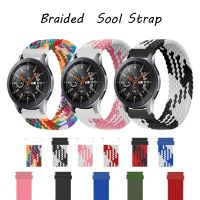 fgjdtrdh 20mm 22mm Band For Samsung Galaxy Watch 3/42mm 46mm Active 2 Strap Gear S3 Nylon Bracelet Huawei Watch GT 2 2e Pro Amazfit Bip