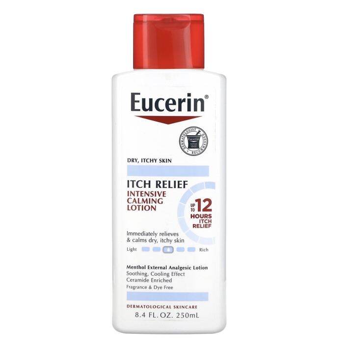 Eucerin, Itch Relief, Intensive Calming Lotion, 8.4 fl oz (250 ml