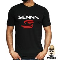 Ayrton Senna T-shirt Formula 1 Racer World Champion F1 Racing Tee Top ALL SIZES AF5K  MLOX