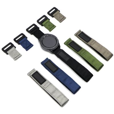 ✈ พรีเมี่ยมไนล่อนตะขอและห่วงสายนาฬิกา 20mm 22mm Sport Watch Band Quick Release Watchbands อุปกรณ์เสริมสำหรับผู้ชาย