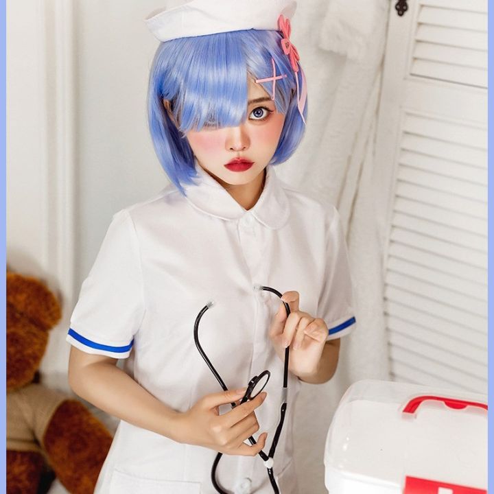 ที่ซึ่ง-ชุดคอสเพลย์พยาบาลตั้งแต่เริ่มต้นเพราะชุดคอสเพลย์ผู้หญิงการทดลองเครื่องแบบสีขาวล้วนสวมบทบาท
