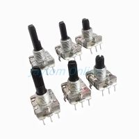 1pc EC16 Rotary Encoder 24 Position 24 Pulse Digital Rotary 3Pins 5Pins Amplifier Volume Switch Induction Cooker Switch 15/20/25