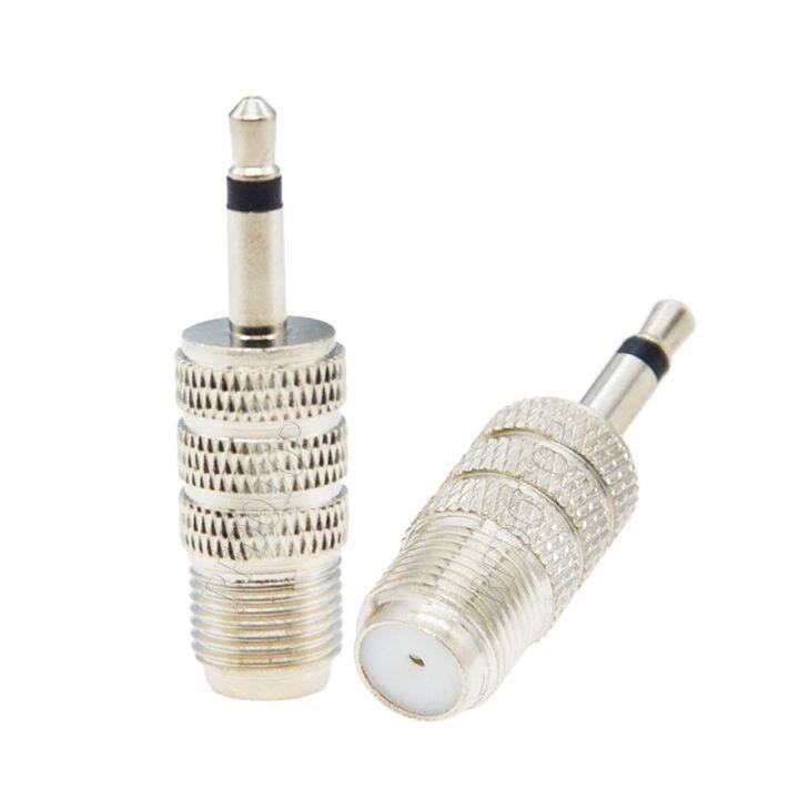 2pcs-lot-f-female-jack-to-3-5mm-mono-1-8-male-plug-rf-coaxial-adapter-rf-connectors-fm-antenna-connector-50ohm