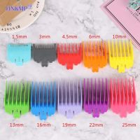 10pcs 1.5mm-25mm Barber Shop Styling Comb Sets Clipper Hair Limit Comb Trimmer Attachment Guide Comb