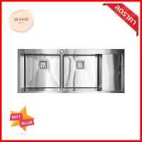 ซิงค์ฝัง 2 หลุม 1 ที่พัก TEKA TQB R10 สเตนเลสBUILT-IN SINK TEKA TQB R10 2B1D STAINLESS STEEL **ขายดีที่สุด**