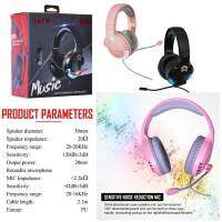 หูฟังเกมมิ่ง OKER รุ่น M-18  MUSIC HIFI GAMING HEADSET (NEW) เสียงดีมาก