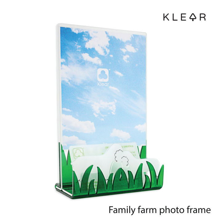 klearobject-family-farm-photo-frame-กรอบรูปตั้งโต๊ะ-กรอบป้าย-กรอบอะคริลิค-สแตนอะคริลิค-k107-พร้อมส่ง