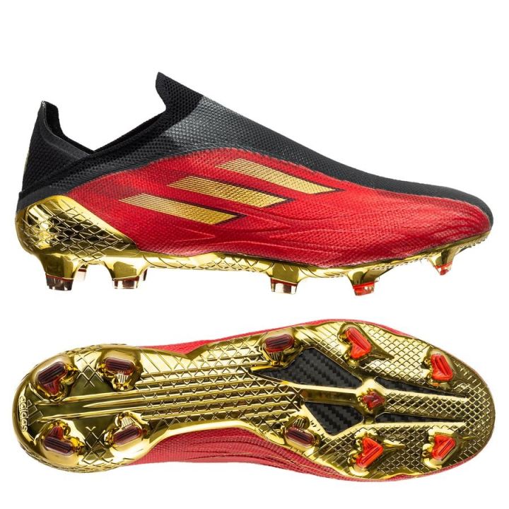 Giày đá bóng Adidas Mens X Speedflow + FG GW7436 Red Football Cleats |  