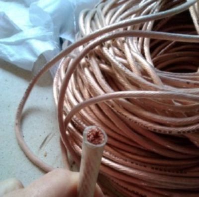National standard 25 square oxygen-free copper transparent cord Around microwave