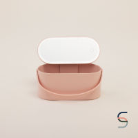 SARABARN LED Mirror Cosmetic Case | กล่องเครื่องสำอางพร้อมกระจกและไฟ LED