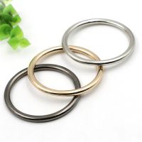 ◘ 20pcs/lot 15mm-50mm Type O circle ring Connection Zinc alloy Metal Shoes Bags Belt Purse Strap Buckles DIY Access