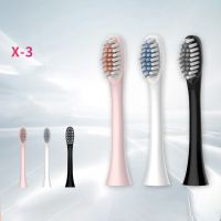 ZZOOI 4Pcs/Set Electric Replacement Toothbrush Heads for X3 X2 Oral Hygiene Floss Action Precision Soft Bristle Tooth Brushes Heads