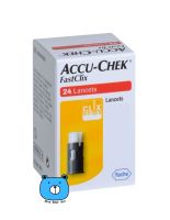 Accu-Chek FastClix 24 Lancets แอคคิว-เช็ค ฟาสคลิก เข็มเจาะปลายนิ้ว (1กล่อง/24 ชิ้น)