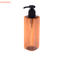 ?【Lowest price】CHANGDA Littlegroot ปั๊มมือพลาสติก 250 ML ห้องน้ำ Liquid เครื่องจ่ายสบู่เหลวขวดแชมพู