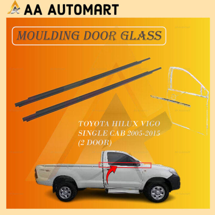 Toyota Hilux Vigo Outer Door Moulding Single Cab Toyota Lining Rubber