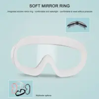 Swimming Goggles w/ Earplugs Waterproof Anti-fog Adult Diving Snorkeling Eyewear Accessories Accessories