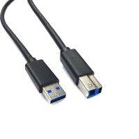 USB สายไฟข้อมูลซิงค์3.0 USB 3.0ประเภทชายเพื่อพิมพ์ B ชายสายต่อขยายสำหรับ Canon และอีกมากมาย HP Epson