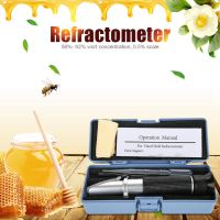 Brix Refractometer สำหรับ Homebrew Beer Wort 58-92% Wort เครื่องวัดแรงโน้มถ่วงเฉพาะของ Wort เบียร์ น้ำผลไม้ ไวน์ การทดสอบน้ำตาล