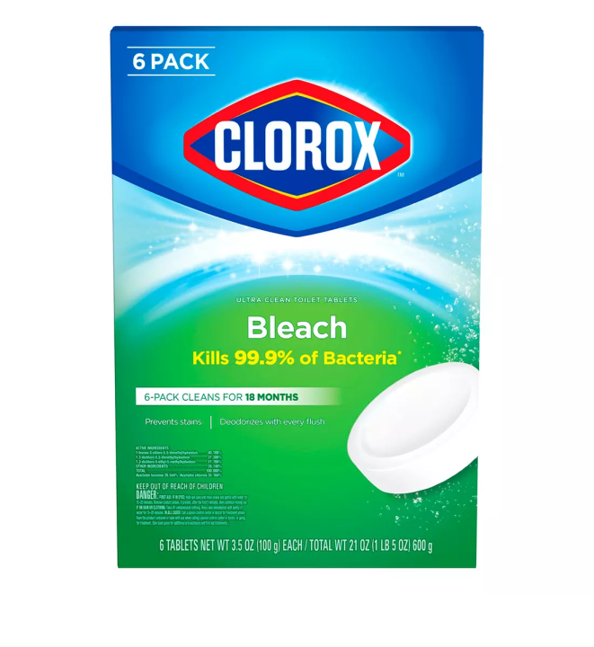 Clorox Automatic Toilet Bowl Cleaner, 3.5 oz, 6 pack | Lazada PH