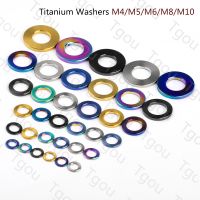 Tgou Titanium Mesin Cuci M4 M5 M6 M8 M10 Flat Gasket untuk Sepeda Motor 1Pcs