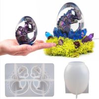 Diy Egg Shaped Silicone Mold Crystal Resin Epoxy Mould Star Ball Night Light Table Silicone Mould Decoration Jewelry Making Tool