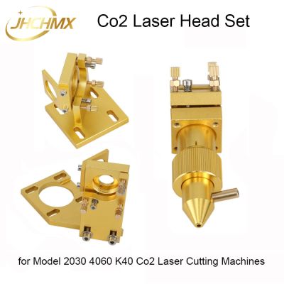 JHCHMX High Quality Co2 Laser Head Set for Model 2030 4060 K40 Small Co2 Laser Cutting Machines Co2 Laser Head Accessories