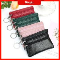 NIAOJIU แฟชั่น Women Clutch with Key Ring Keychain Card Holder Wallet Money Bag Mini Coin Purse