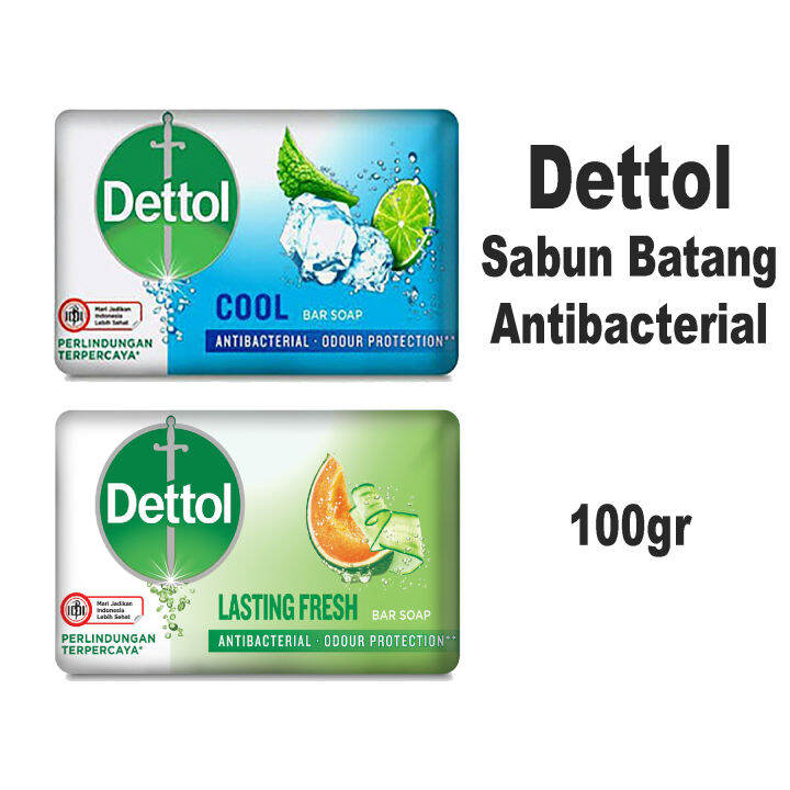 Dettol Sabun Batang Antibacterial Lasting Fresh Cool Gr Umi Baby Lazada Indonesia