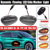 Dynamic Flowing LED Side Marker Turn Signal Light For Alfa Romeo 145 146 930 155 SPIDER GTV 60603161 60603162