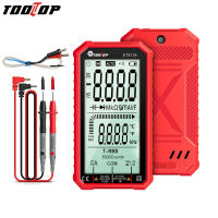 TOOLTOP ET8134 Digital Multimeter 4.7In LCD DCAC Current Voltage Measurement Capacitance Resistance Measuring Meter NCV Tester