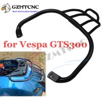 ﺴ▽ Motorcycle Accessories For Vespa GTS300 GTS 300 Rear Bracket Seats Lever Passenger Tail Shelf Rack Luggage Bag Sports Protector