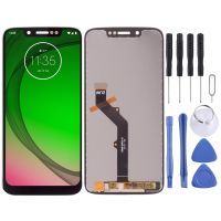 หน้าจอ LCD TFT สำหรับ Motorola Moto G7เล่นกับ Digitizer ประกอบเต็มตัวเครื่อง (สีดำ) (เท่าที่คุณชอบ)