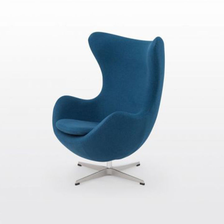 modernform-โซฟา-egg-chair-รุ่น-x01-ขาอะลู-หุ้มผ้าสีน้ำเงิน