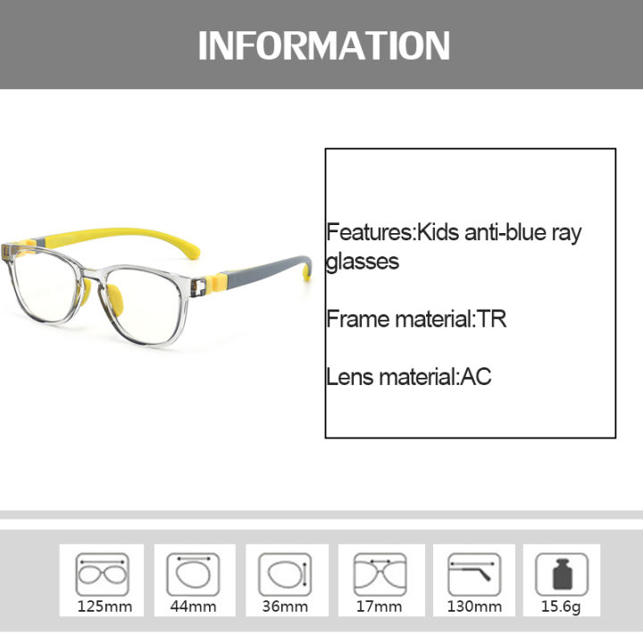 เด็กป้องกันแสงสีฟ้าแว่นตาแว่นตา-tr-รูปไข่ปรากฏการณ์กรอบ-bendable-วัดชายหญิงคอมพิวเตอร์แว่นตาป้องกันดวงตา