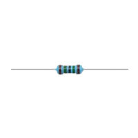 100 ตัวต้านทาน X 15 เมตร OHM 1/4 วัตต์ 1% ฟิล์มโลหะ