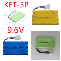 แบตเตอรี่ แบตเตอรี่รถบังคับ9.6V  3สาย3ขั้ว KET-3P